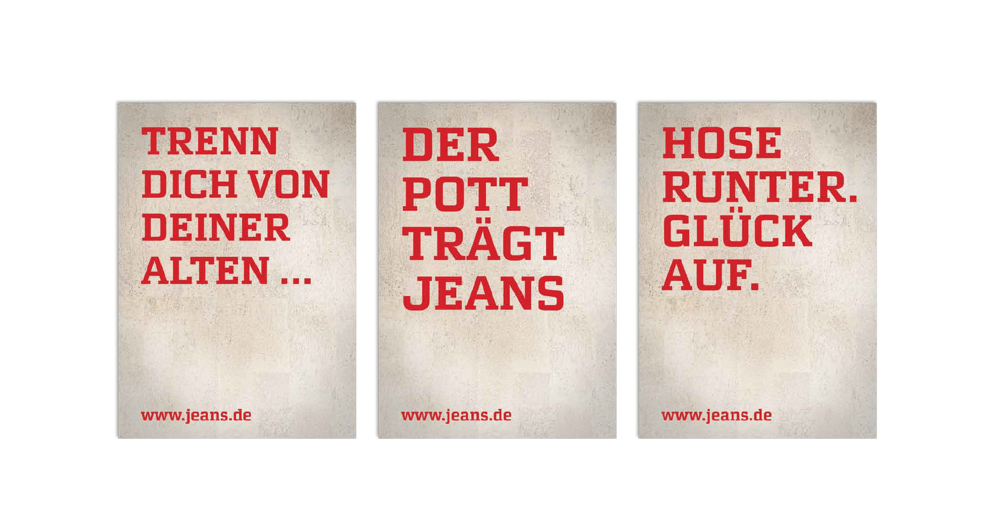 Leos Jeans Redesign Poster Kampagne