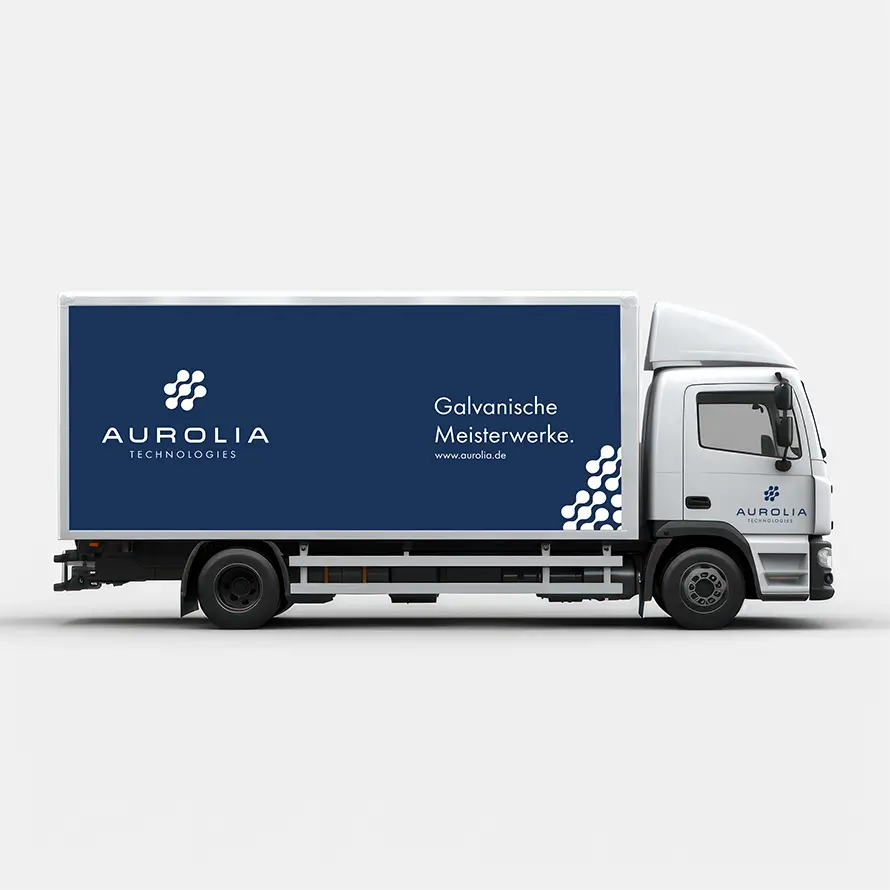 Lkw von Aurolia Technologies im Einsatz