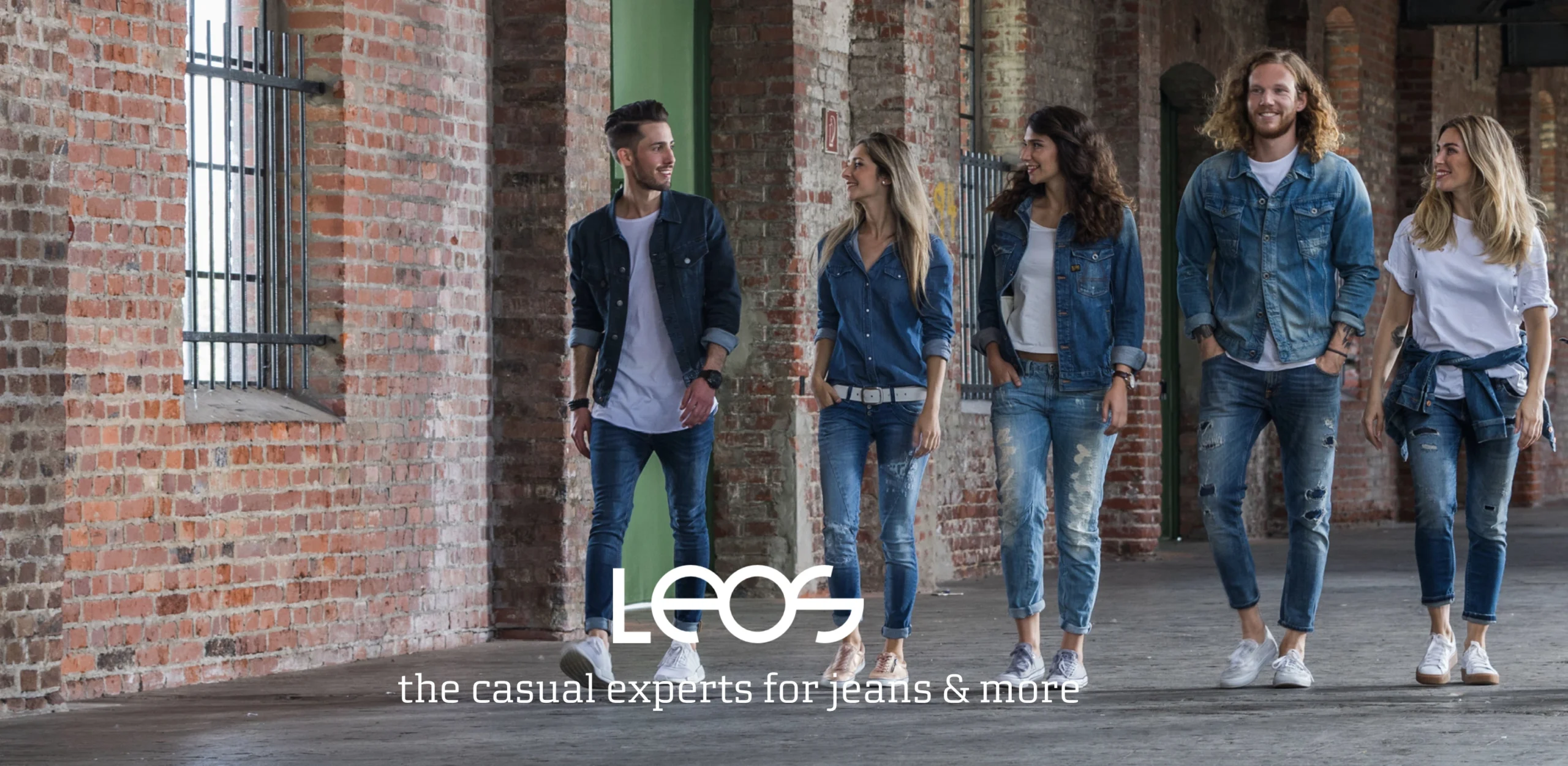 Leos bietet hochwertige Jeans, Merchandise und Geschäftsausstattung mit Stil und Qualität.