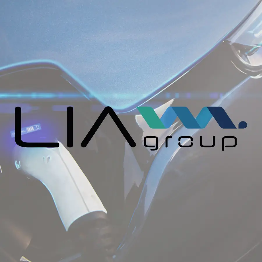 LIA Group Logo, Teil des Corporate Designs von TRENTI & JUNG.
