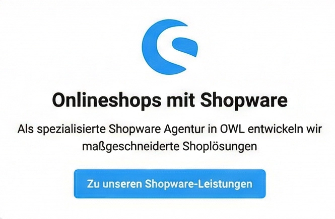 Onlineshops mit Shopware